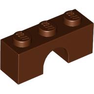 Lego Brick Arch 1 x 3 / Reddish Brown