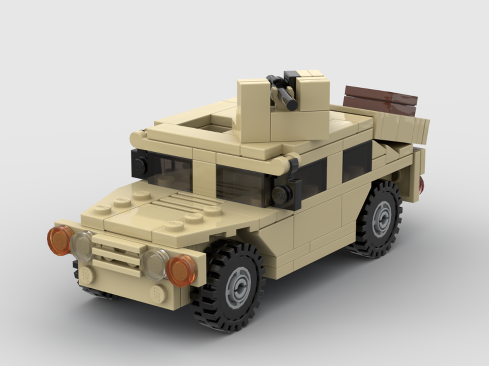 Lego Humvee modern us army vehicle