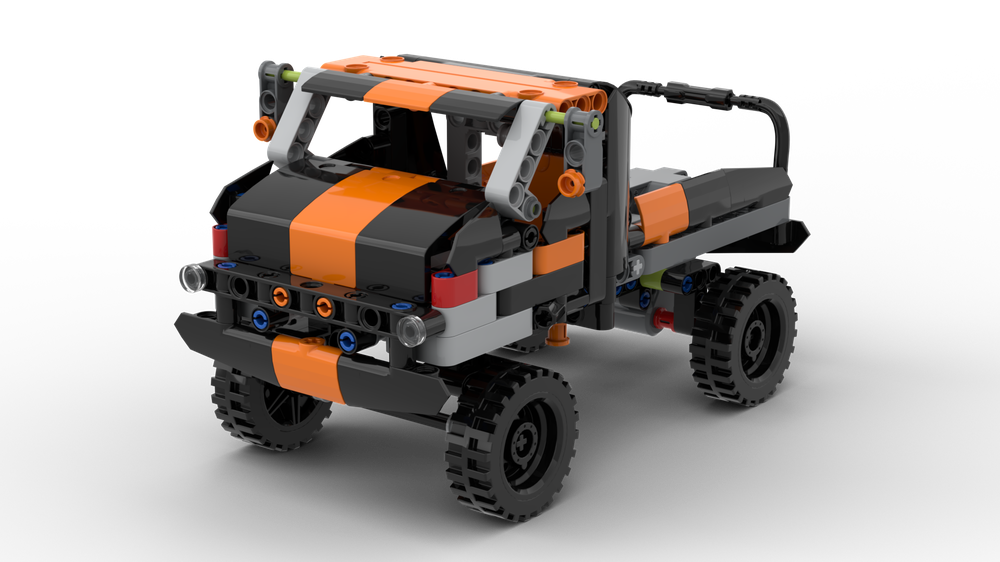 Lego 42166 - B-model - rusty Mercedes-Benz Unimog