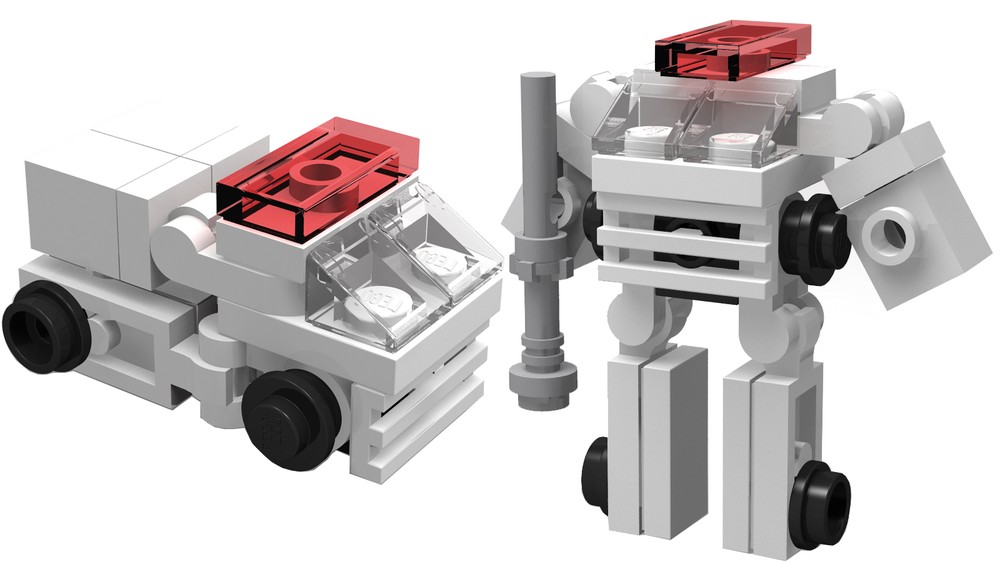 Lego Transformer Mini G1 Ratchet