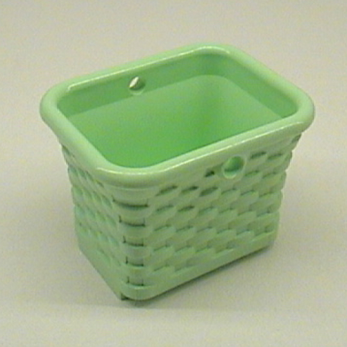 Lego Scala, Container / Basket, Wicker / Light Green
