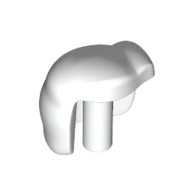 Lego Hand, Right (Princess Peach Cat Suit) / White