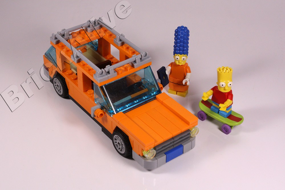 Lego Orange Wagon - Marge Simpson's car
