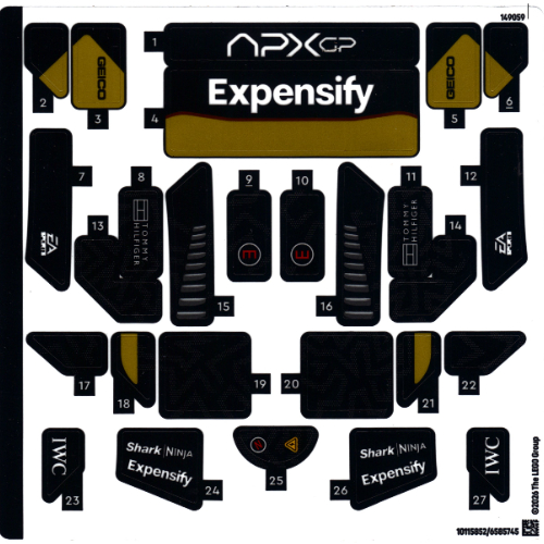 Lego Sticker Sheet for Set 77252-1 / [No Color/Any Color]