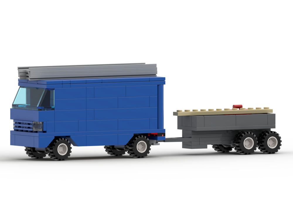 Lego Van with trailer