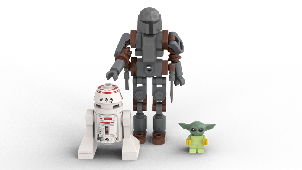 Lego Figures for UCS N1 Mandalorian Starfighter