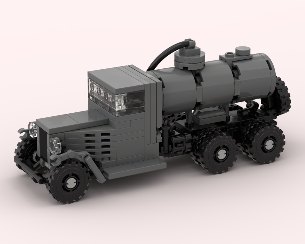 LEGO ww2 ZIS-6-BZ Refueler soviet truck 1:45 scale