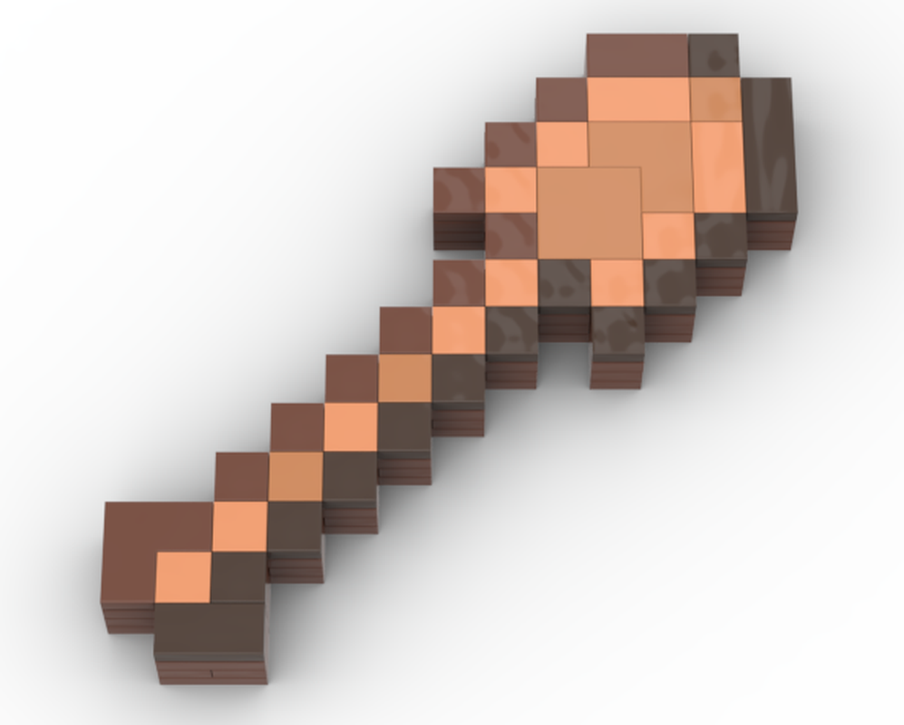 Lego Wooden Shovel