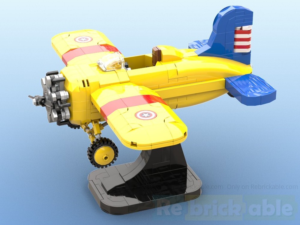 Lego 1930s Racing Airplane