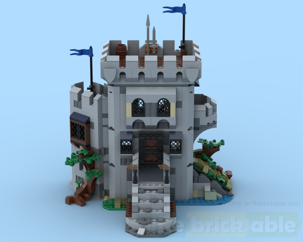 Lego Horse Knight's Castle in the Forest (31168 Alternate Build)