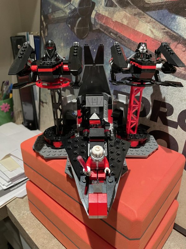 Lego Darth Malak Microfighters and Sith Temple