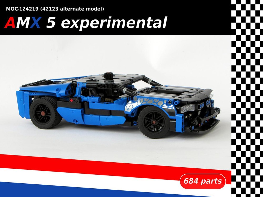 Lego 42123 alternate - AMX 5 experimental