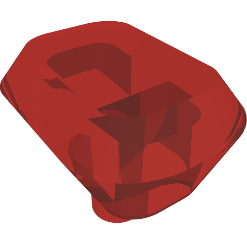 Lego Infinity Stone / Trans-Red