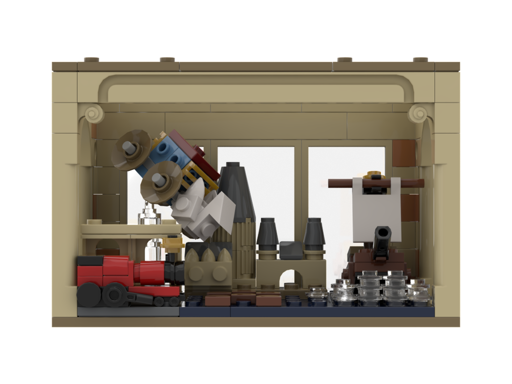 Lego Foreign visitors arrive at Hogwarts