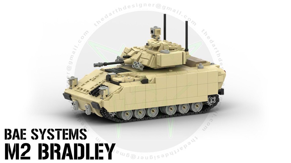 Lego M2 BRADLEY AFV - 1:35 Scale