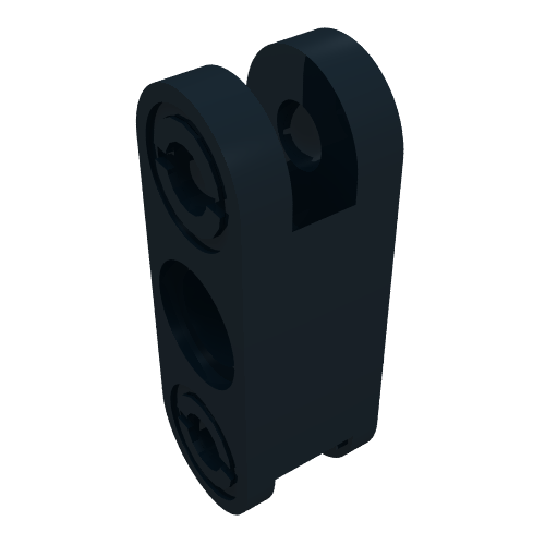 Lego Technic Action Figure Lower Leg / Black
