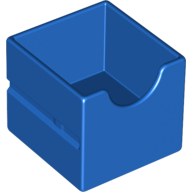 Lego Duplo Drawer 2 x 2 with Semicircle Cutout