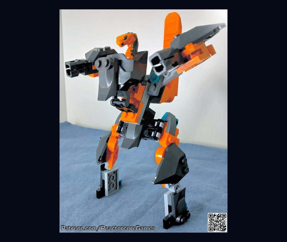 Lego 71765 (Sidebuild) Snake APU Walker Mech