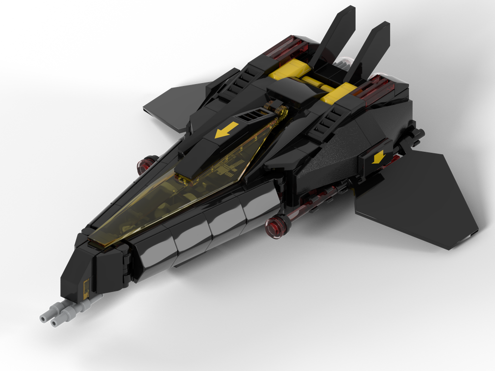 Lego Blacktron shuttle - The Disruptor
