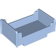 Lego Duplo Bed 3 x 5 x 1 2/3 / Bright Light Blue