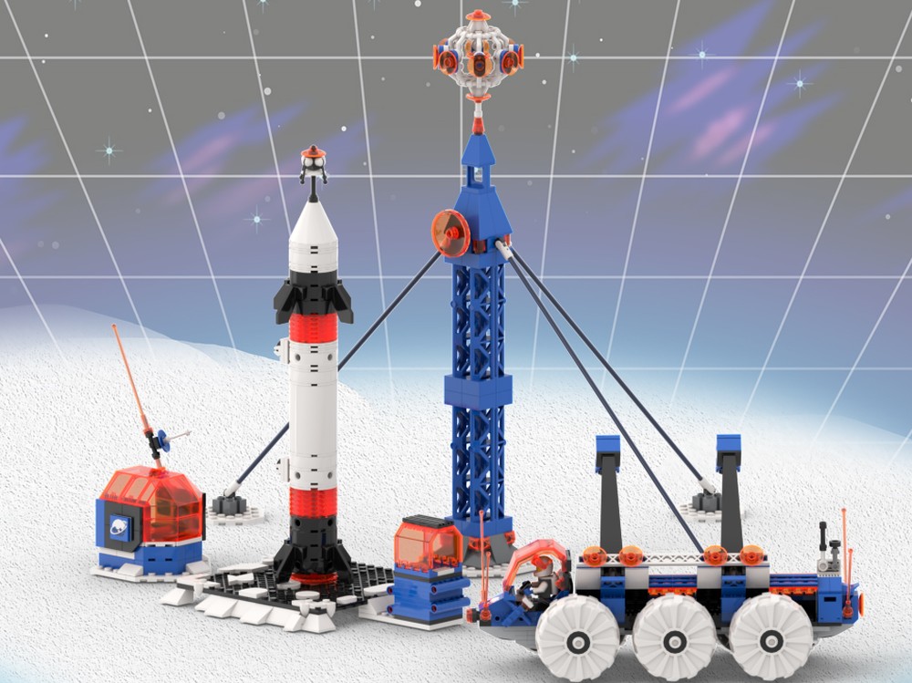 Lego Ice Planet Rocket Launch Playset