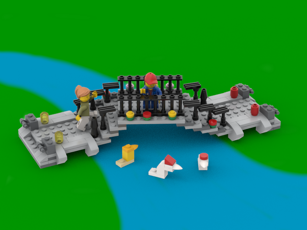 Lego 31050 Curved bridge
