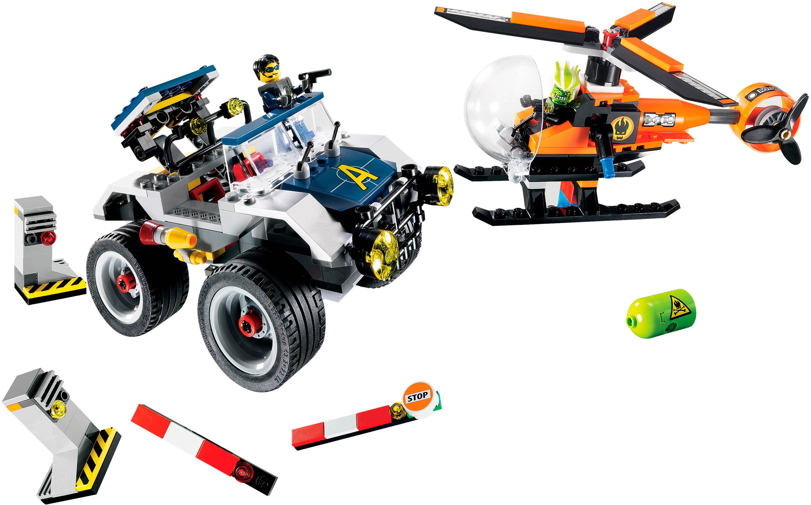 Lego 4-Wheeling Pursuit