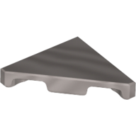 Lego Tile 45° Cut 2 x 2 (Triangle) / Metallic Silver