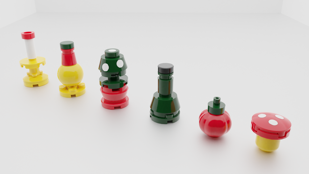 Lego Classic Monopoly Pawns (70s - 80s)