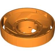 Lego Rotor, Spinner, 10 Diameter / Orange