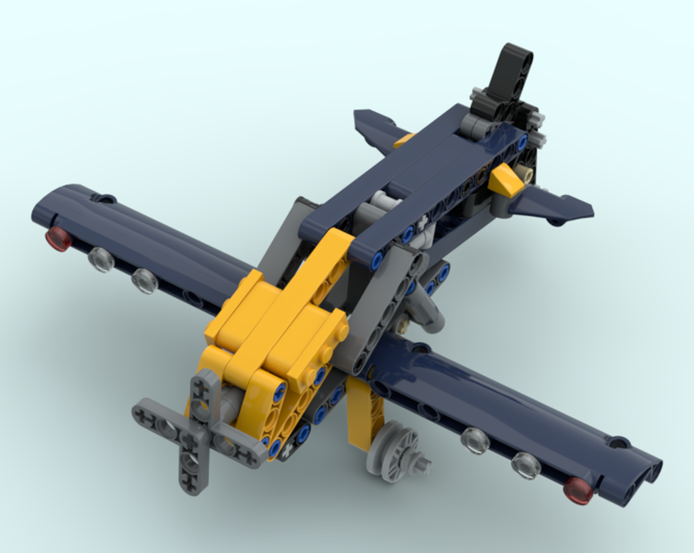 Lego Plane - Hispano HA-1112
