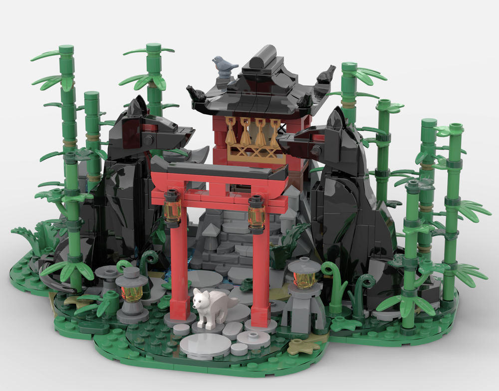 Lego Fox Shrine