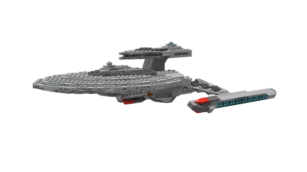 Lego Rogers-Class Starship (Original Sovereign Nebula Design)
