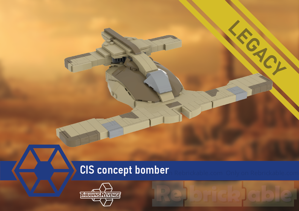 Lego CIS Concept Bomber