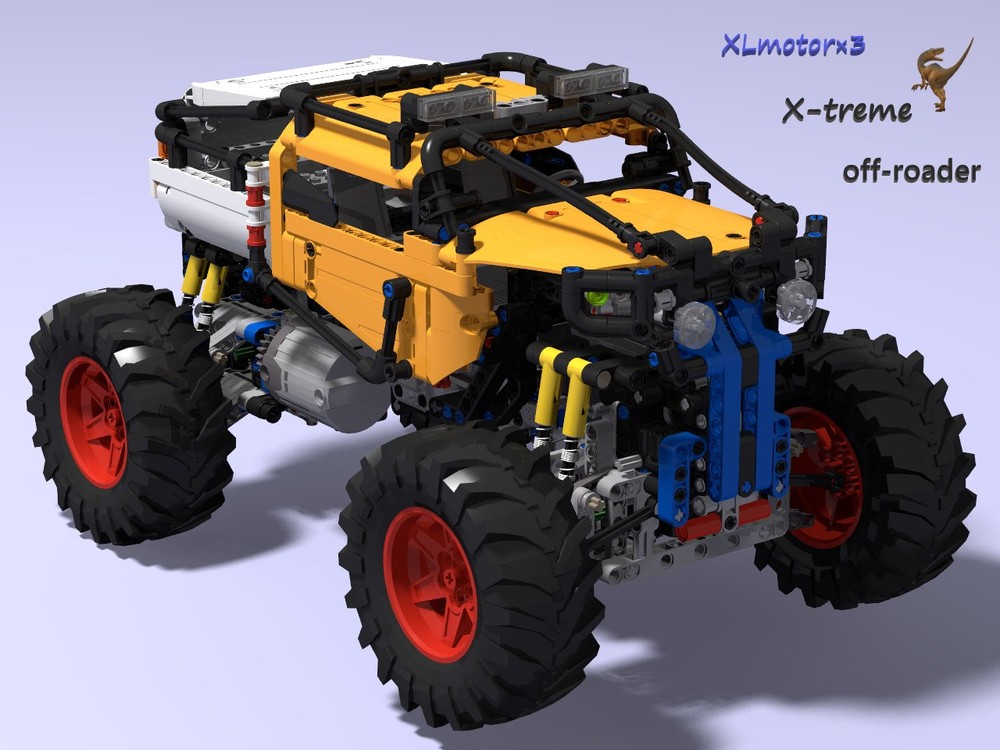 Lego XLmotor×3_4x4 X-treme off-roader