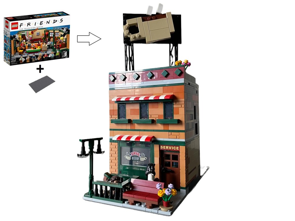 Lego Central Perk Modular Alternate build 21319