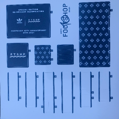 Lego Sticker Sheet for Set 10282-2