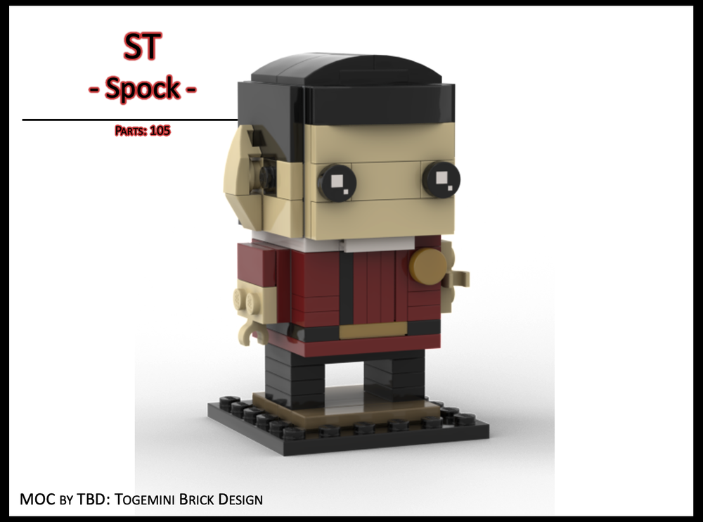 Lego Spock ST - Brickheadz