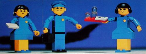 Lego Lufthansa Flight Crew