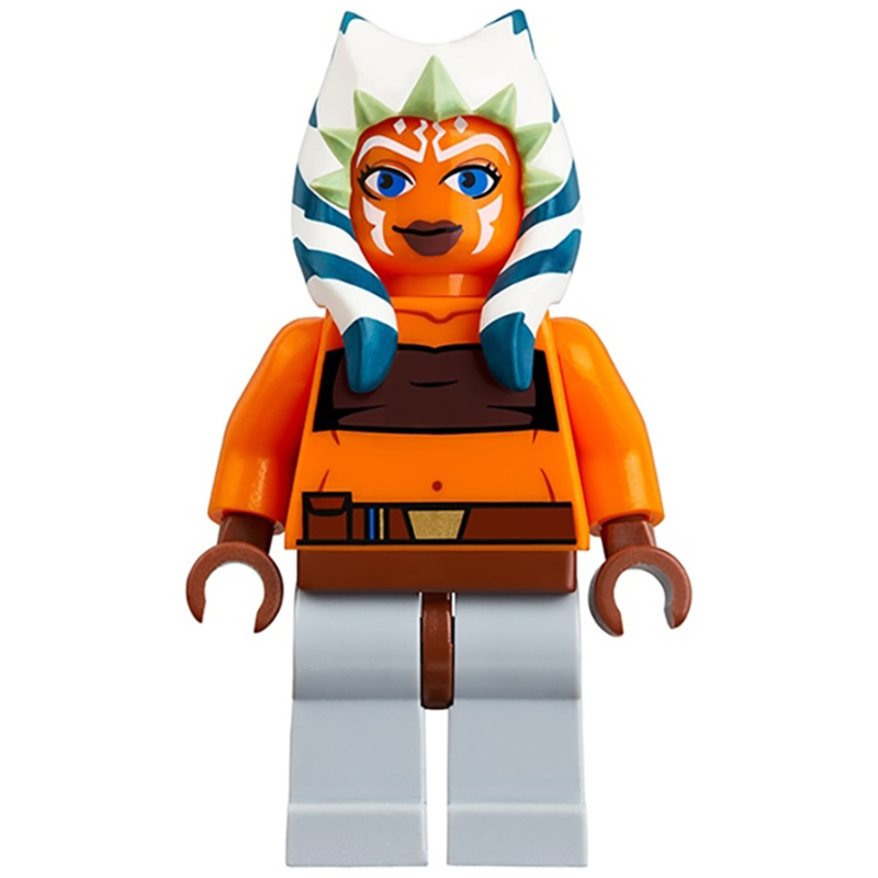 Lego Ahsoka Tano, Padawan, Light Bluish Gray Legs