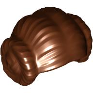 Lego Hair 2 Buns (Princess Leia) / Reddish Brown