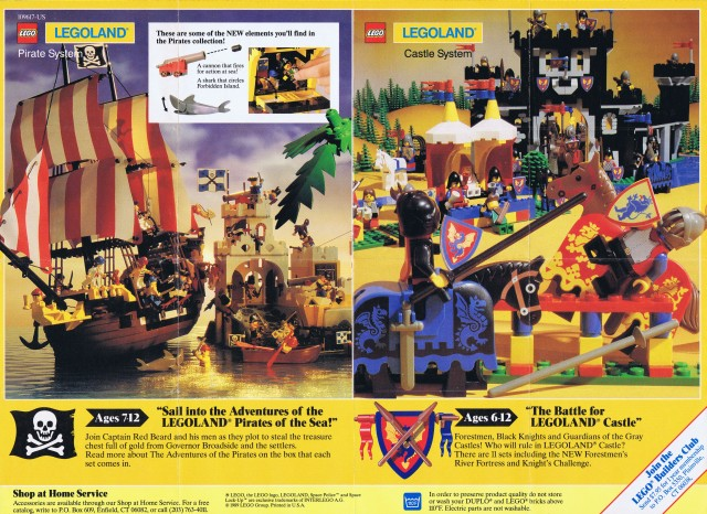 Lego 1989 Mini Pirates / Castle (109617-US)