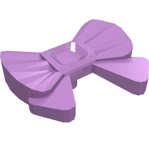 Lego Headwear Accessory Bow with Pin / Medium Lavender