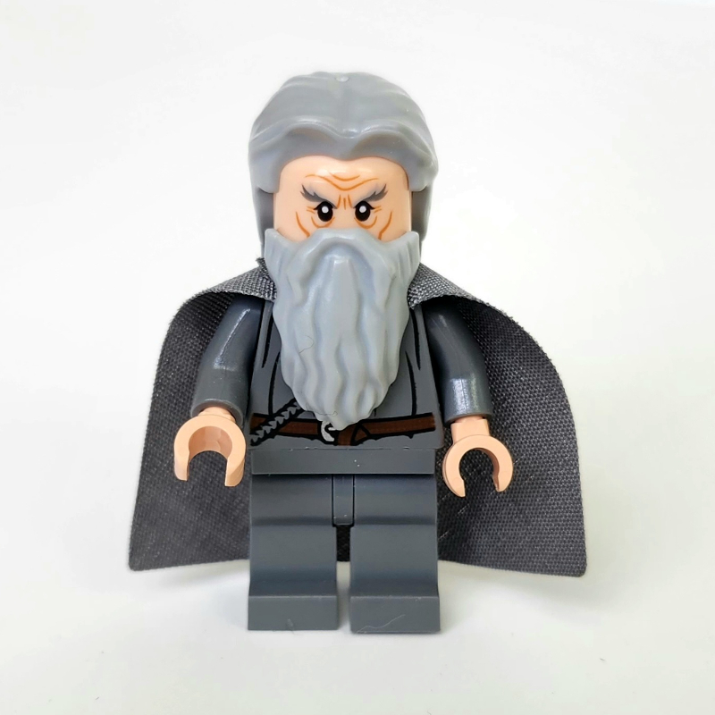 Lego Gandalf The Grey - Dark Bluish Gray Cape