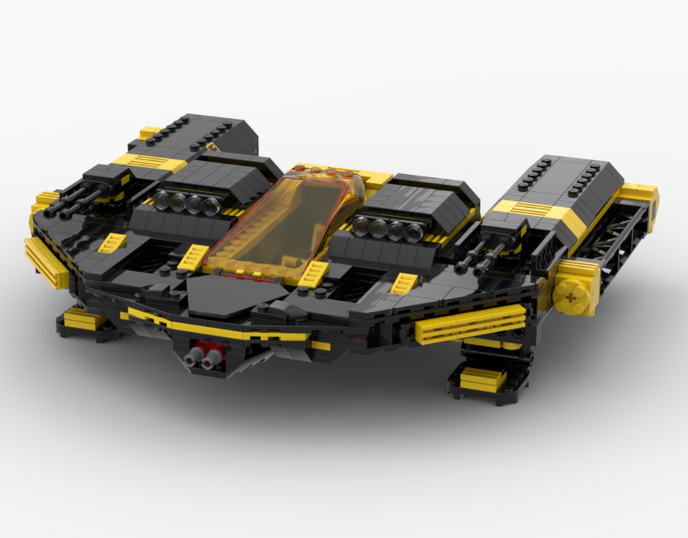 Lego Blacktron spaceship C