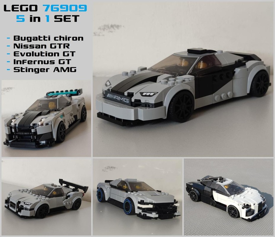 Lego 76909 5 in 1 set