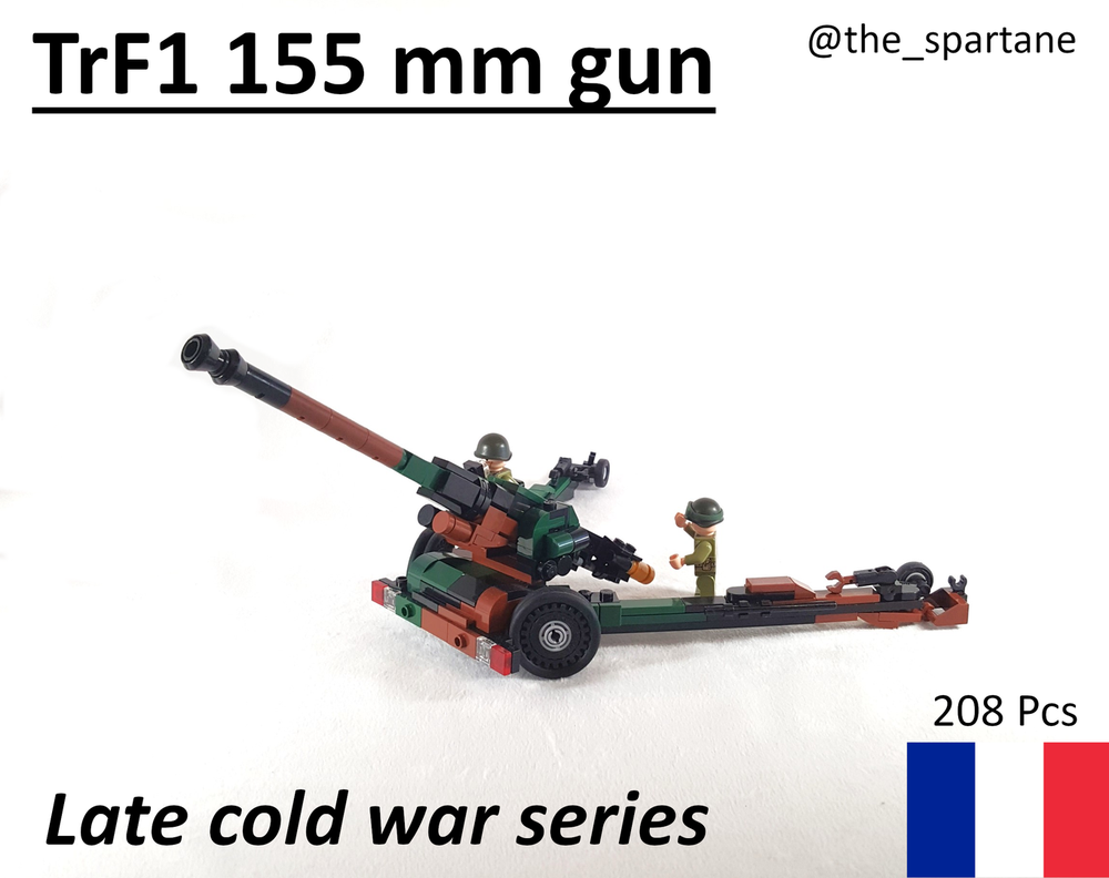 Lego TrF1 155 mm gun