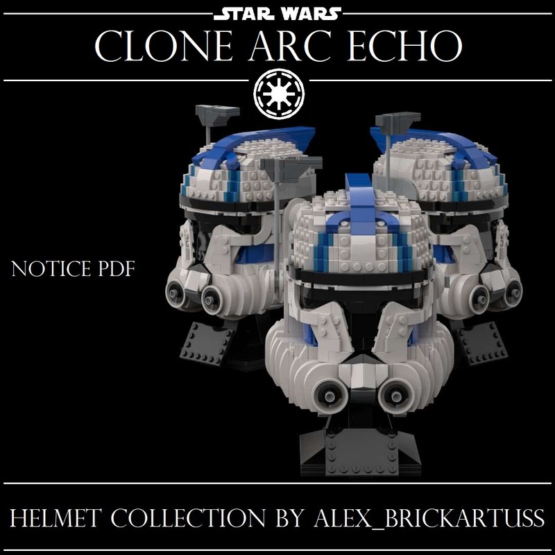 Lego Helmet Clone Arc Echo