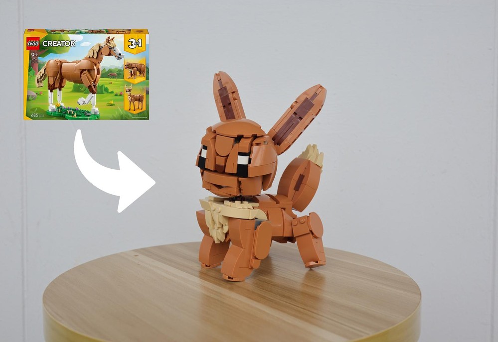 Lego Eevee 31166 alt build
