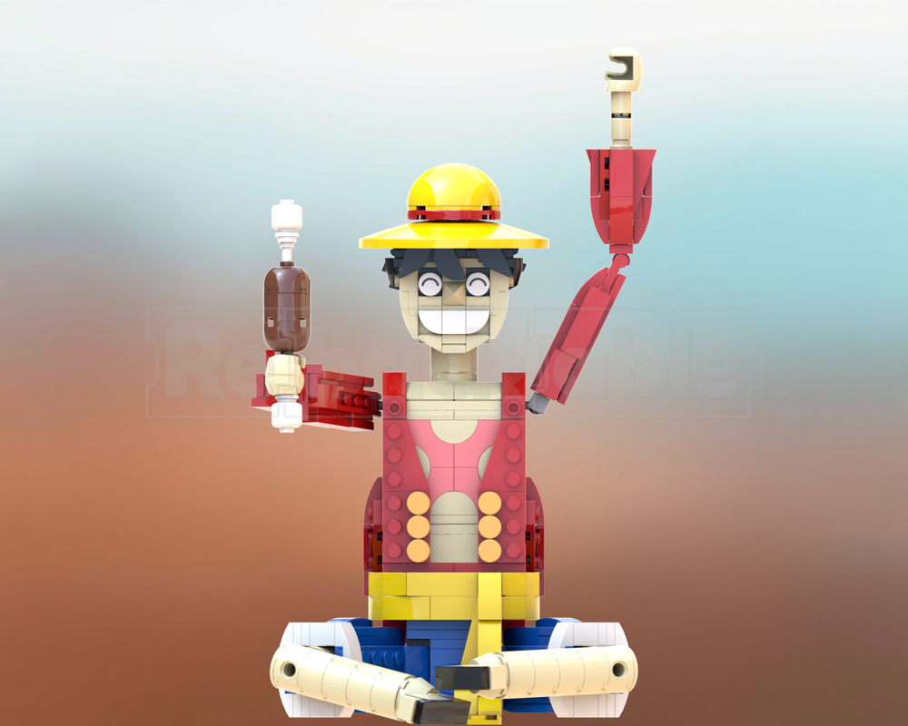 Lego Monkey D. Luffy